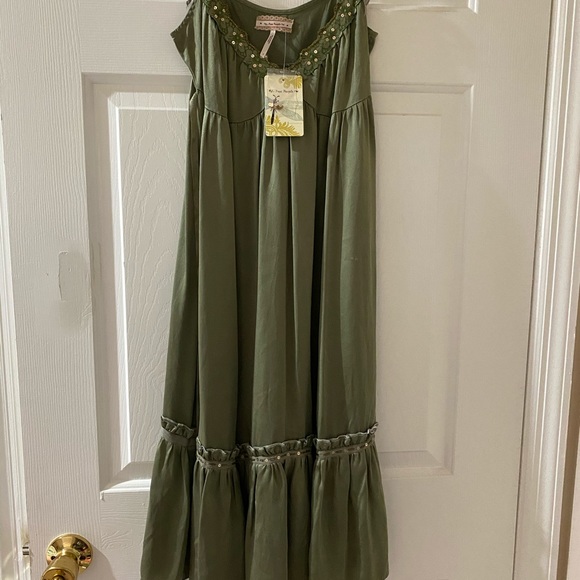 Free People Silk Dress - Picture 2 of 6
